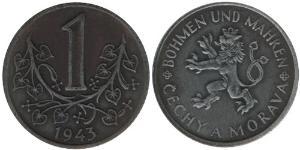 1 Krone Bohemia Zinc 