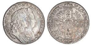 1 Shilling 英格兰王国 銀 威廉三世 (奥兰治)