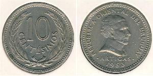 10 Centesimo Uruguay  José Gervasio Artigas