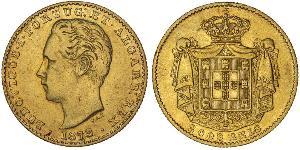 2000 Reis Royaume de Portugal (1139-1910) Or Louis Ier de Portugal (1838 - 1889)