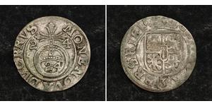  
 
   1624, Brandenburg-Prussia, George William. Silver 1/24 Thaler (Groschen) Coin.    Mint year: 1624  Mint Place: Königsberg  State: Brandenburg/Prussia   Denomination: 1/24 Thaler (Groschen) ...