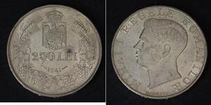 250 Leu 羅馬尼亞 銀 