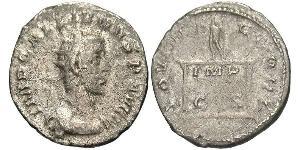 1 Antoniniano Impero romano (27BC-395) Argento Gallieno (218-268)