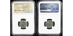 BYZANTINE. Leo IV, with Constantine VI, Constantine V and Leo III, NGC Certified