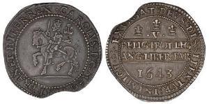 1 Crown Kingdom of England (927-1649,1660-1707) Silver Charles I (1600-1649)