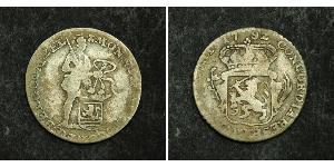  
 
  
 1792, Netherlands, Zeeland. Silver 1/8 Daalder (1/8 Silver Ducat) Coin. F+ 
  
  Condition: F+ Mint Date: 1792 Reference: KM-98. Province: Zeeland (mint mark: castle) Denomination: 1/8 Da ...