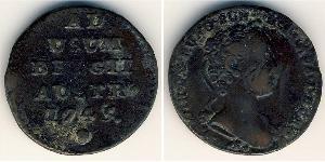 Австрия
1 орт (1745 г.)
Медь
Мария Тереза. Чекан Австрия/Бельгия. 
