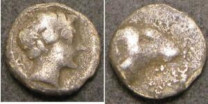 TROAS-CEBREN (Greece) Obol ND (387-310 BC) - Silver - VF- 154 