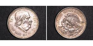 1 Peso Messico Argento 