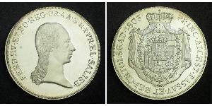 1 Thaler Salzburgo Plata Ferdinand III, Holy Roman Emperor (1608-1657)