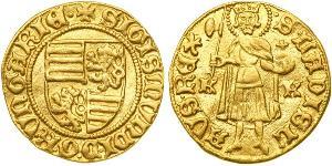 1 Gulden 匈牙利王国 金 西吉斯蒙德 (神圣罗马帝国) (1368 -1437)