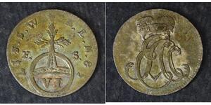 SAXE WEIMAR EISENACH 6 Pfennig 1758 FS - Ernst August II Konstantine - 2263