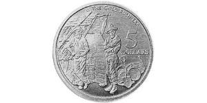 5 Dólar Australia (1939 - ) Oro 