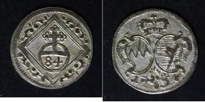 WURZBURG 1/84 Gulden 17?4 - Billon - VF - 913