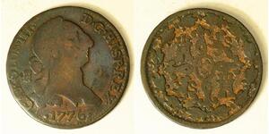 SPAIN 4 Maravedis 1776 - Copper - Charles III. - 4187