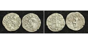 
  1371, Kingodom of Hungary, Louis I. Beautiful Silver 