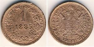 1 Kreuzer Austria-Hungary (1867-1918) Copper 