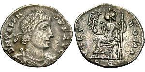 1 Siliqua Impero bizantino (330-1453) Argento Valente (328-378)