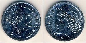 2 Centavo Brésil Acier 