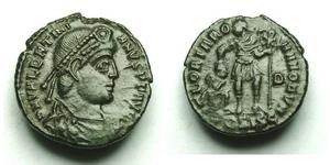
          
           
             
              VALENTINIAN I AE 3 
           
           
             
              Description: 
              
              Date: C, 364-375 AD 
        ...