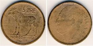 5 Ore Norvège Bronze 