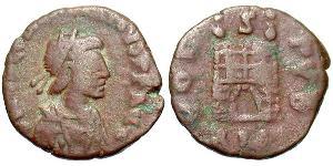 1 Follis /  AE4 Impero romano d