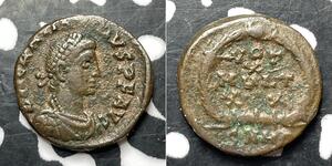 (367-383) Ancient Rome Gratian AE 1/2 Centenionalis Lot#JZ1 S-20144