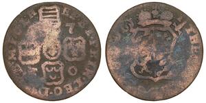 Belgian States / Liege - Liard  1750 - Jean-Theodore of Bavaria