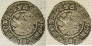 BOHEMIA Weisspfennig 1565 - Billon - Maximilian II. - VF - 2386 *