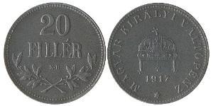 20 Filler Ungheria (1989 - ) Acciaio 