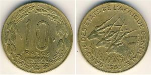 10 Franc Central African Republic  