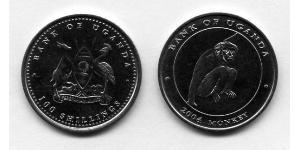 100 Shilling Uganda Copper/Nickel 