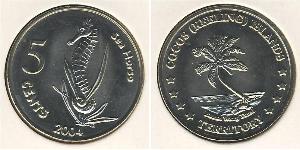 5 Cent Kokosinseln Kupfer/Nickel 