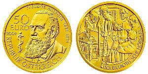 50 Євро Австрійська Республіка (1955 - ) Золото 
