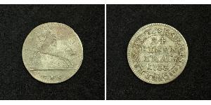  
  
  
 1733, Brunswick-Luneburg-Calenberg-Hannover, George II. Silver 1/24 Thaler Coin.  He was both Duke of Hanover and King of England. 
  
 Condition: VF Mint Year: 1733 Reference: KM-250. M ...