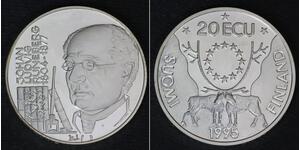 20 Ecu Finnland Silber 