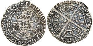 1 Groat Regno di Scozia (843-1707) Argento James IV of Scotland (1473-1513)