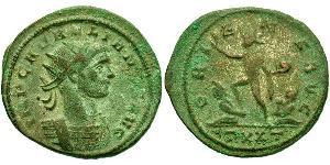 1 Antoninien Empire romain (27BC-395) Bronze Aurélien (215-275)