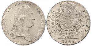 1 Thaler Électorat de Saxe (1356 - 1806) Argent Auguste II (1670 - 1733)