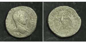  
 
 Genius Antiques 
 Emperor Elagabalus (218-222 AD) Billon Tetradrachm. Bust & Eagle. Antioch mint! 
  
  Mint Year: 219 (Cos. II) References: Prieur 260. R! Mint Place: Antioch (Syria) De ...