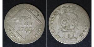 MAINZ (German State) 5 Kreuzer 1765 - Silver - Emeric Josef - 1051