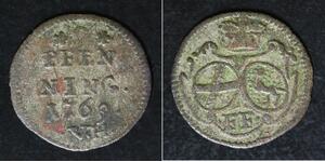 FULDA (German City) 2 Pfennig 1769 VH - Billon - Heinrich VIII - 951