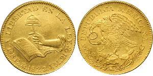 8 Escudo Primo Impero Messicano (1821 - 1823) Oro 