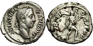 1 Denarius 羅馬帝國 銀 亚历山大·塞维鲁 (208-235)