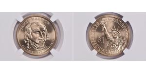 MS68 2007-P James Madison Annual Set Presidential Dollar NGC US Mint *0159
