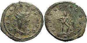 1 Antoniniano Imperio romano (27BC-395)  Galieno (218-268)