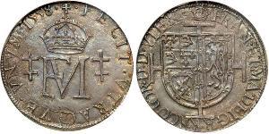 1 Testoon Kingdom of Scotland (843-1707) 銀 玛丽一世 (英格兰)(1516-1558)