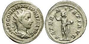  Antoninianus 羅馬帝國 銀 戈爾迪安三世(225-244)