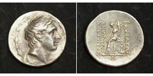  
 
    Genius Antiques 

 Seleucid Empire, Demetrios I Soter (162-150 BC) AR Tetradrachm Coin. VF+  Mint Place: Antioch  State: Seleukid Kingdom  Denomination: AR Tetradrachm   Mint Period. Stru ...