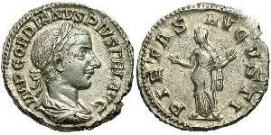  Denarius 羅馬帝國 銀 戈爾迪安三世(225-244)